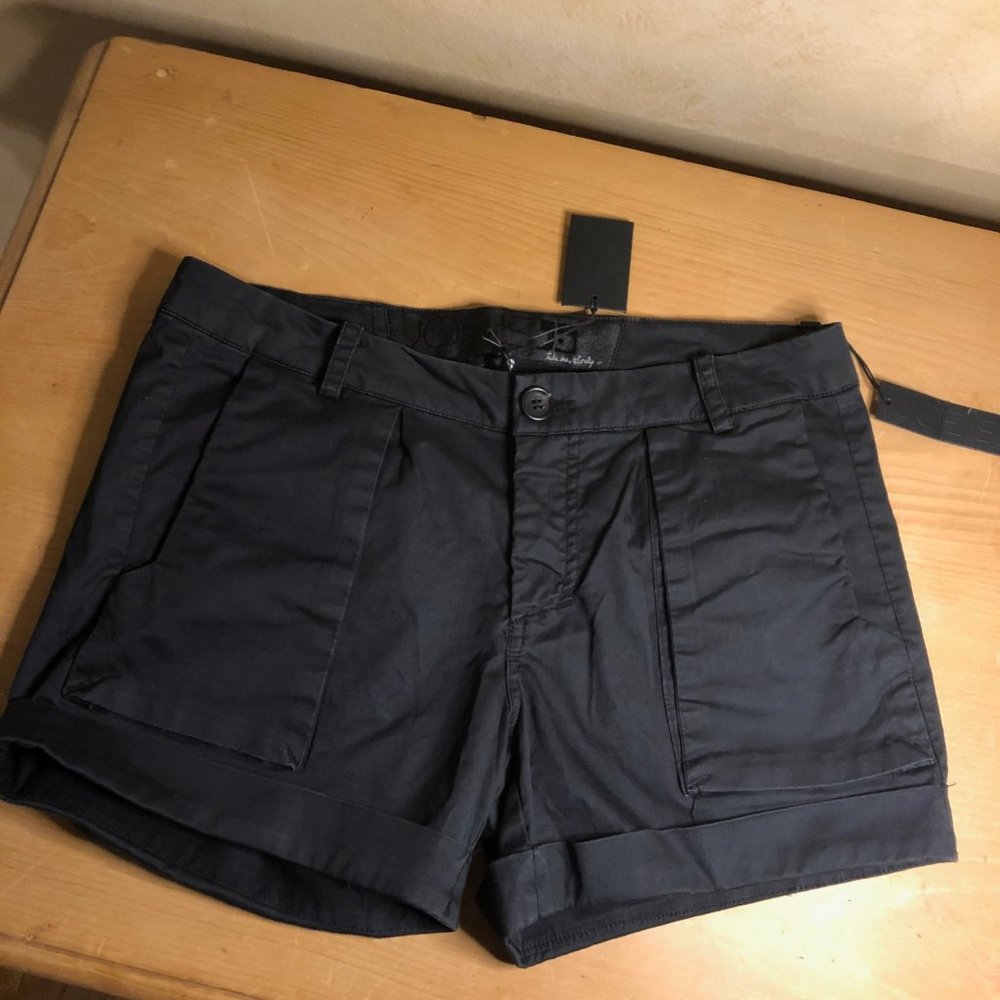 Joe's Jeans Black cotton shorts - size 27 NWT